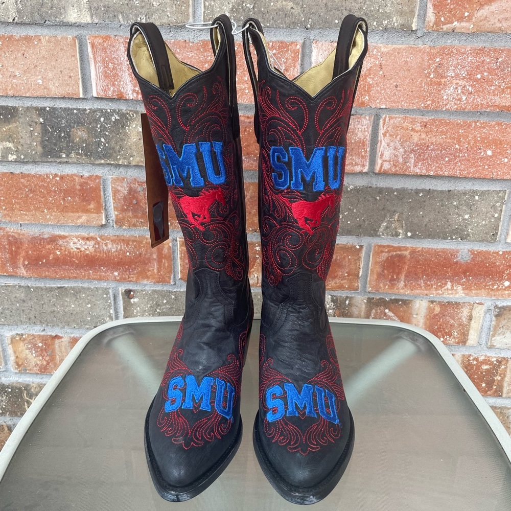SMU Mustangs Gameday Cowboy Boots